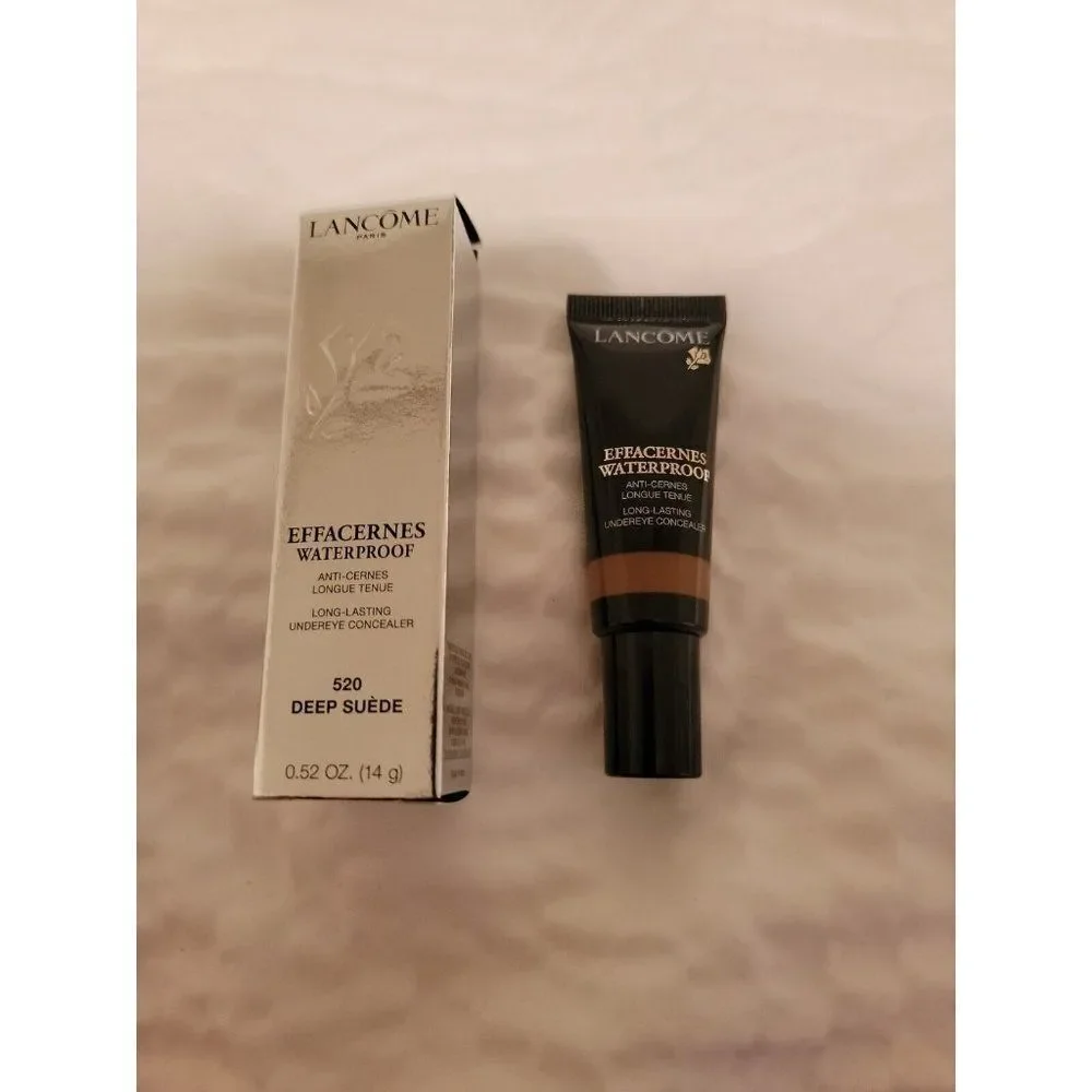 Lancome Effacernes Waterproof Undereye Concealer (520 Deep Suede) Nib